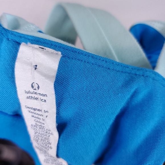 Lululemon Blue Cross Back Tank Top - Picture 6 of 6